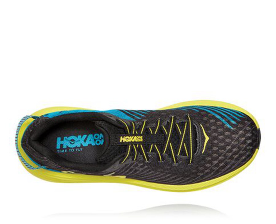 Chaussure Running Hoka One One Rincon Homme - Noir/Vert - PXK-107954